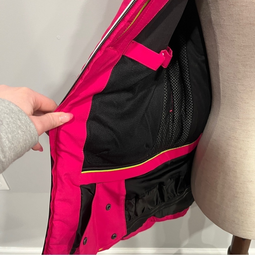 Dare2B Kids Pink Outdoor Hooded Jacket Size 10 - Picture 10 of 13